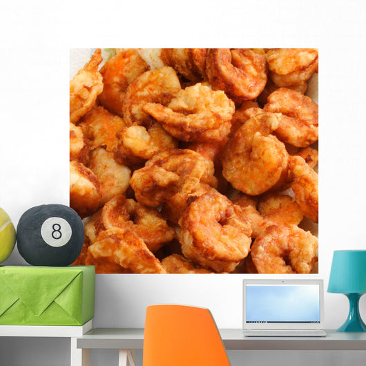 Fried Shrimp Wall Mural