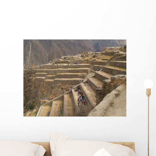 Inca Ruins at Ollantaytambo, Peru Wall Mural