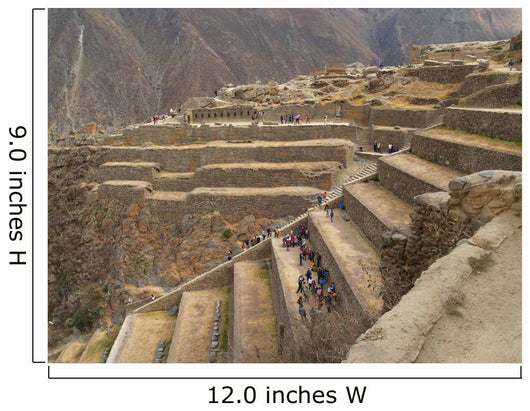 Inca Ruins at Ollantaytambo, Peru Wall Mural