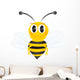 Bee White Wall Decal