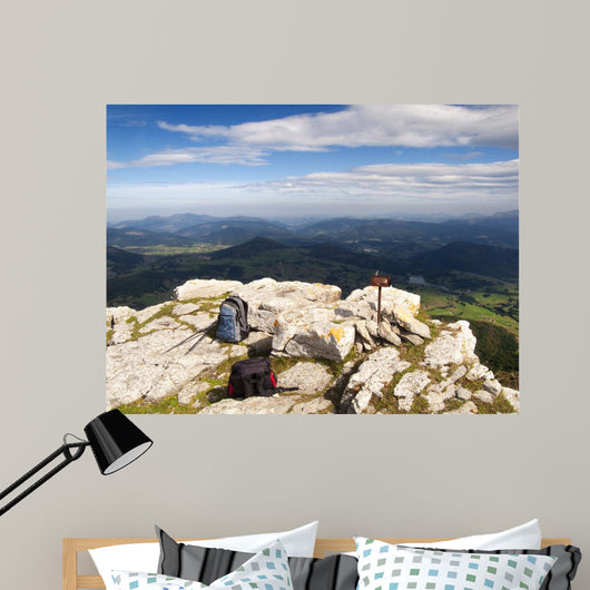 Backpacks Top Mountain and Wall Mural