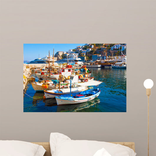 Fishing Boats Greek Island