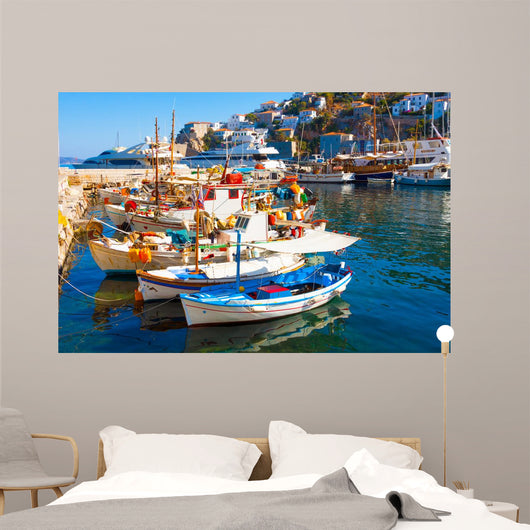 Fishing Boats Greek Island