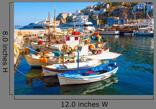 Fishing Boats Greek Island