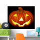 Halloween Jack-o-lantern Wall Decal
