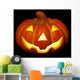 Halloween Jack-o-lantern Wall Decal