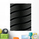 stacked swirling tires Wall Mural