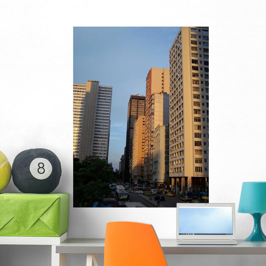 Business Center in Rio De Janeiro Wall Mural