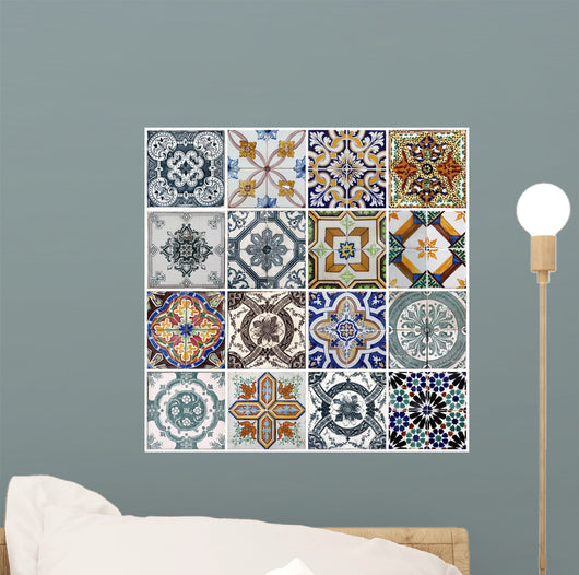 Lisbon Tiles Wall Decal