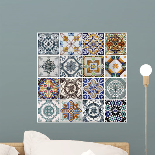 Lisbon Tiles Wall Decal
