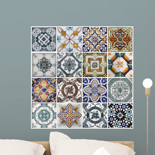Lisbon Tiles Wall Decal