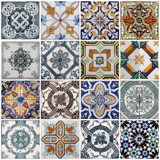 Lisbon Tiles Wall Decal