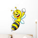 Bumblebee mascot Wall Decal