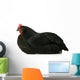 Resting Chicken Wall Decal