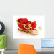 Christmas Santa Sleigh Wall Decal
