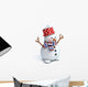 Snowman Wall Decal