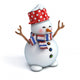 Snowman Wall Decal