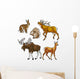 Set Forest Animals