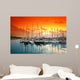 marina in Barcelona. Spain. Wall Mural