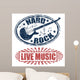 live music and hard rock stamps Wall Decal