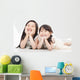 Happy Two Asian Girls