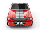 Red Classical Sports Car Wall Decal