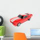 Red Classical Sports Car Wall Mural