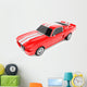 Red Classical Sports Car Wall Mural