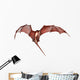 Red Fantasy Dragon Wall Decal