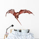 Red Fantasy Dragon Wall Decal