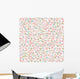 Seamless Small Floral Pattern Wall Decal