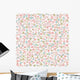 Seamless Small Floral Pattern Wall Decal