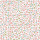 Seamless Small Floral Pattern Wall Decal