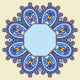 Vector round Decorative Design