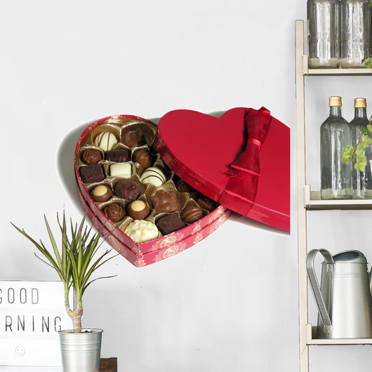 Valentines Chocolates Wall Decal