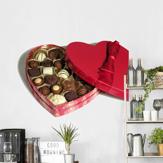 Valentines Chocolates Wall Decal