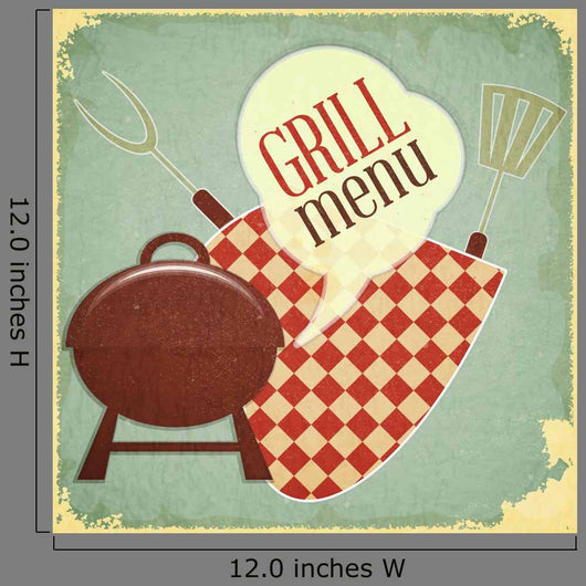 Grill Menu