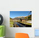 Almh Tten Mit Holzbrunnen Wall Decal