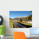 Almh Tten Mit Holzbrunnen Wall Decal