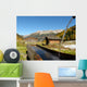 Almh Tten Mit Holzbrunnen Wall Decal