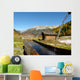 Almh Tten Mit Holzbrunnen Wall Decal