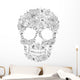 Skull from Flowers