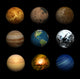 Planets Wall Mural