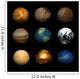 Planets Wall Mural
