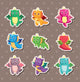 Fire Dragon Stickers