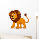 Lion cartoon Wall Decal