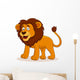 Lion cartoon Wall Decal