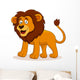 Lion cartoon Wall Decal