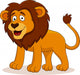 Lion cartoon Wall Decal