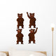 Bear Cartoon Wall Mural